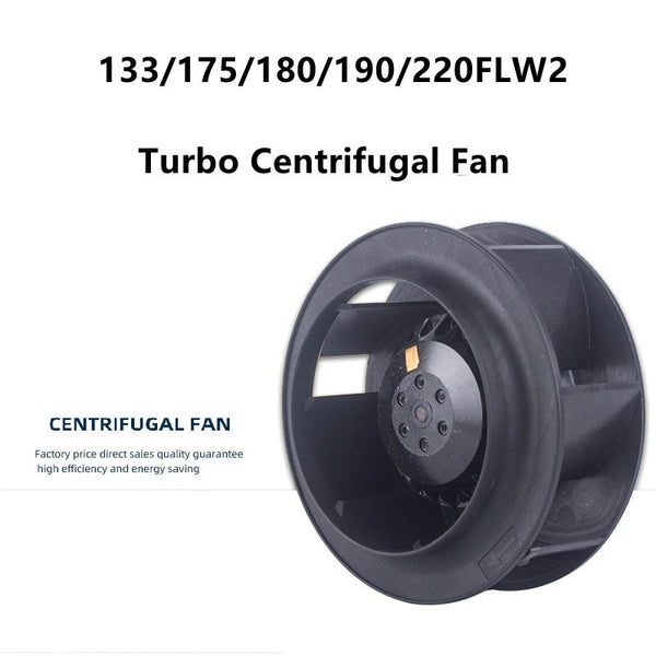 StoneTaskin 220V Turbo Centrifugal Fan133/175/180/190/220 FLW2 Industrial Pipeline Grade Fan Blower Silent