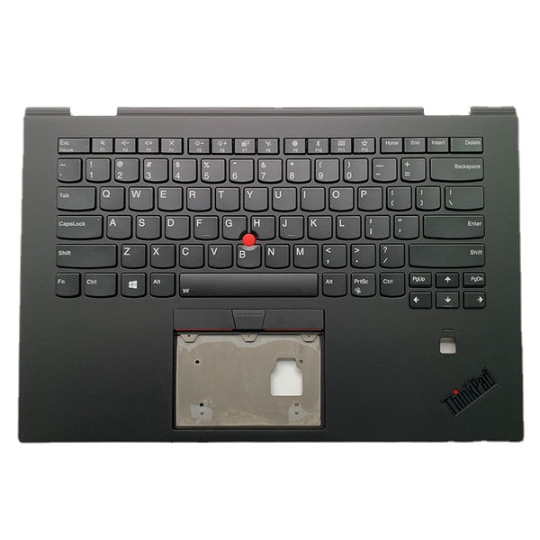 Nueva carcasa superior con reposamanos original con teclado retroiluminado en inglés de EE. UU. para Lenovo Thinkpad X1 Yoga 3rd Laptop 01LX868 02HL897