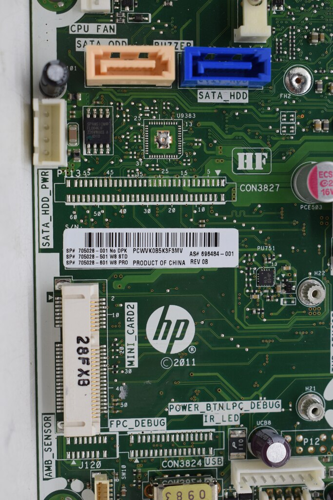 Original 696484-001 For HP IPISB-NK TouchSmart 520 220 AIO Motherboard ...