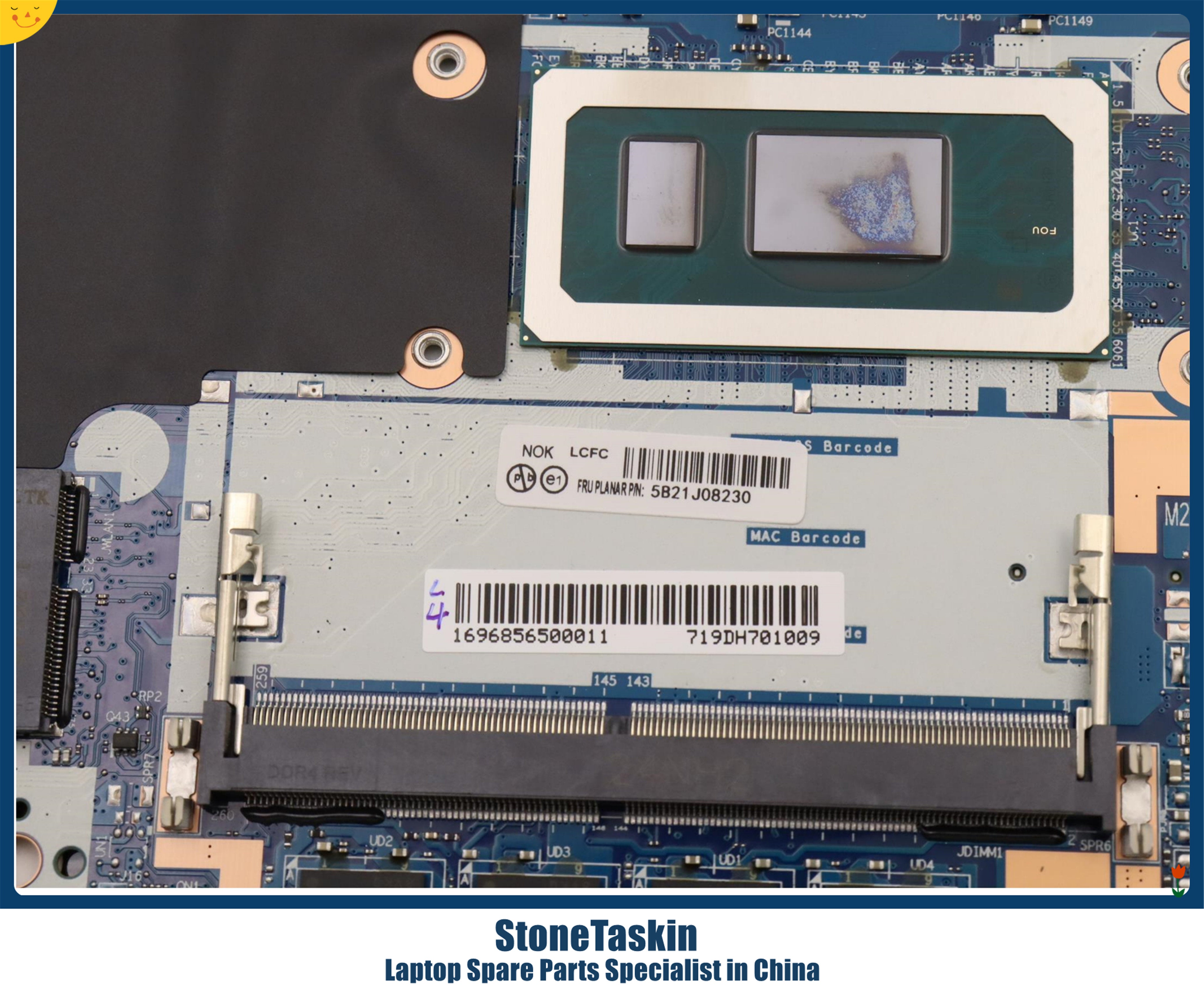 StoneTaskin JE442/JE542 NM-E211 For Lenovo Thinkpad E14 Gen 4 Laptop  Motherboard 5B21J08230 5B21K84836 I7-1255U 8GB Mainboard