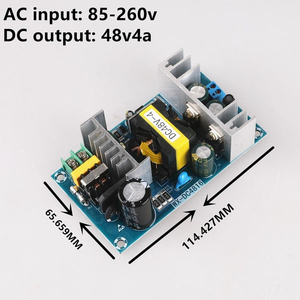 StoneTaskin AC 100-240V to DC 48V 4A импульсный блок питания AC-DC 