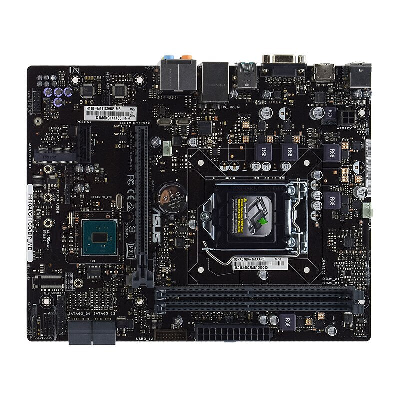 Lga1151 Intel H110 Motherboard Ram Compatibility H110m Motherboard