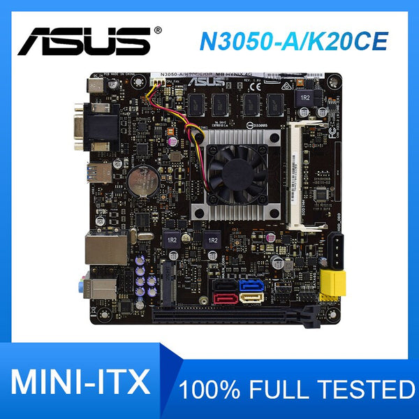 Original ASUS N3050-A/K20CE/DP_MB Desktop Motherboard MIORON DDR3 NM10 4G DVI Motherboard