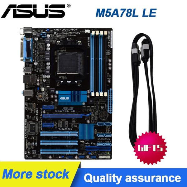 Original Asus M5A78L LE AM3/AM3+760 DDR3 32G PC Motherboards FX8300 8350 Original Desktop Motherboard Kit