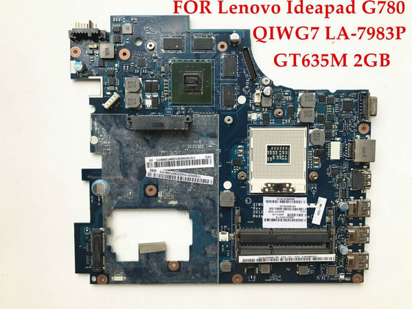 StoneTaskin Brand new High quality laptop motherboard for Lenovo Ideapad G780 17.3'' QIWG7 LA-7983P HM76 PGA989 DDR3 GT635M 2GB Fully tested