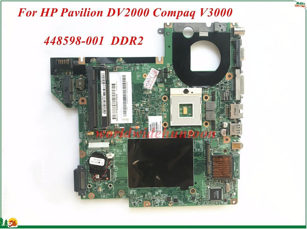 StoneTaskin Высокое качество 448598-001 для HP Pavilion DV2000 Compaq V3000 Материнская плата ноутбука 965GM DDR2 100% тестирование 