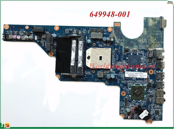 StoneTaskin Высокое качество MB 649948-001 для HP Pavilion G6 G4 G7 Series Материнская плата ноутбука DA0R23MB6D0 Socket FS1 DDR3 100% полностью протестирована 