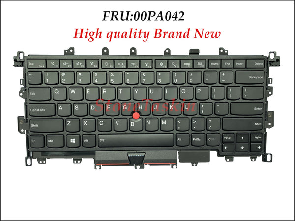 High quality 00PA042 For Lenovo Thinkpad X1 Yoga 1st Generation 2016 Laptop Keyboard US layout with backlit Brand New Tested