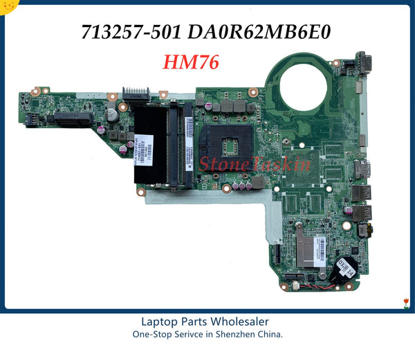 High quality Laptop motherboard For HP Pavilion 14-E 15-E 17-E HM76 Mainboard 713257-001 713257-501 DA0R62MB6E1 SLJ8E HM76 DDR3