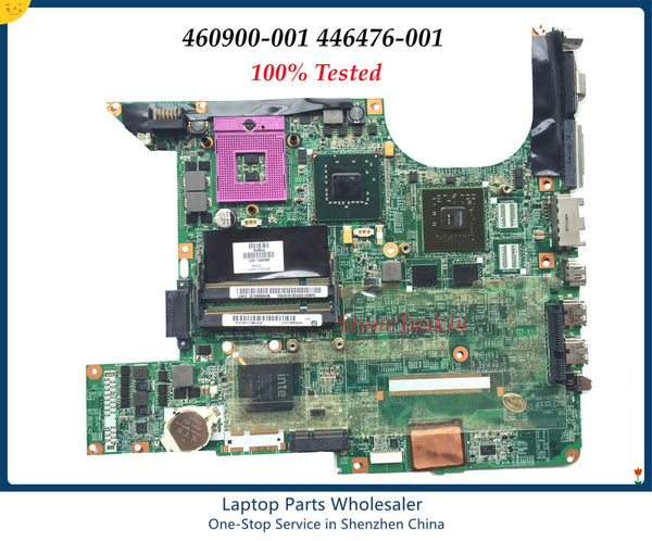 Alta calidad usado 460900-001 446476-001 para HP Pavilion DV6000 DV65000 DV6700 placa base de computadora portátil DA0AT3MB8F0 965PM DDR2 probado 