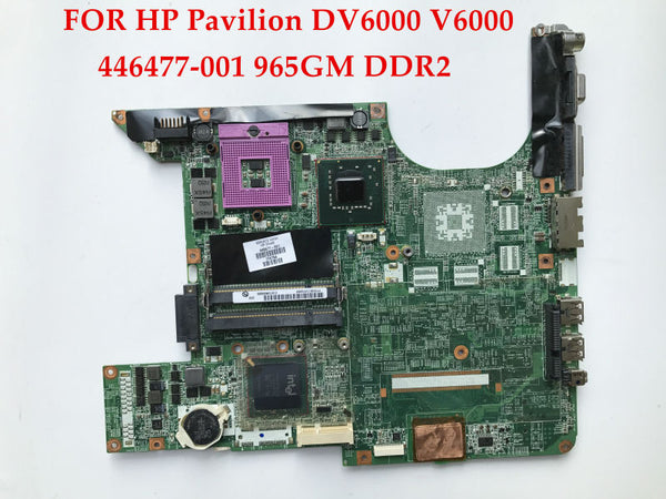 StoneTaskin High quality laptop motherboard for HP Pavilion DV6000 Compaq V6000 965GM DDR2 446477-001 460901-001 100% Fully tested&Working