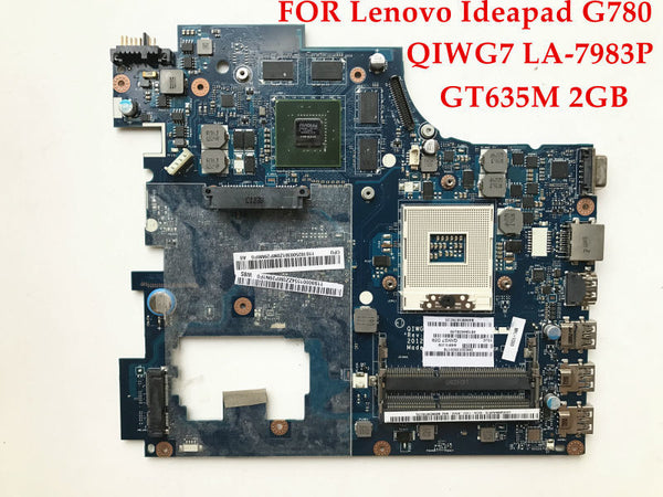 StoneTaskin Высококачественная материнская плата для ноутбука Lenovo Ideapad G780 QIWG7 LA-7983P HM76 PGA989 DDR3 GT635M 2 ГБ 100% полностью протестирована