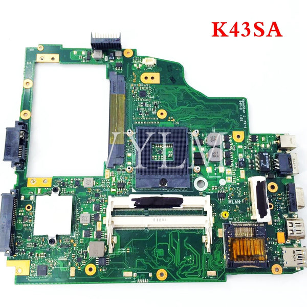 StoneTaskin K43SA HM65 DDR3 материнская плата REV 2,0 для ASUS A43S X43S K43S A43SA Материнская плата ноутбука основная плата 100% протестирована рабочая бесплатная доставка 