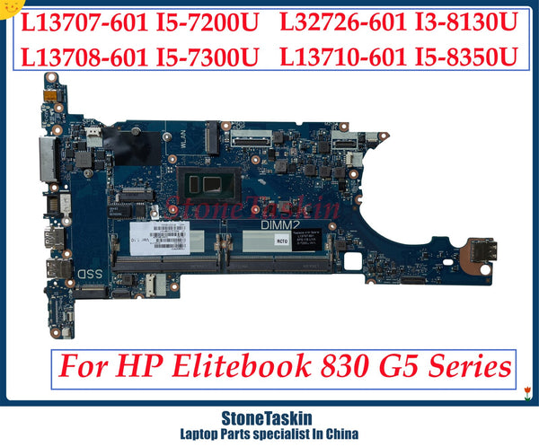 L13708-601 L13687-601 L32726-601 L13707-601 L13710-601 for HP EliteBook 830 G5 Laptop Motherboard 6050A29230901-MB I3 I5 I7