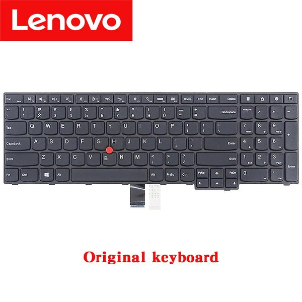 Lenovo ThinkPad E550 E550C E555 E560 E565teclado E570 E570C E575tecladoE530 E530C E535 E545Teclado original para portátil
