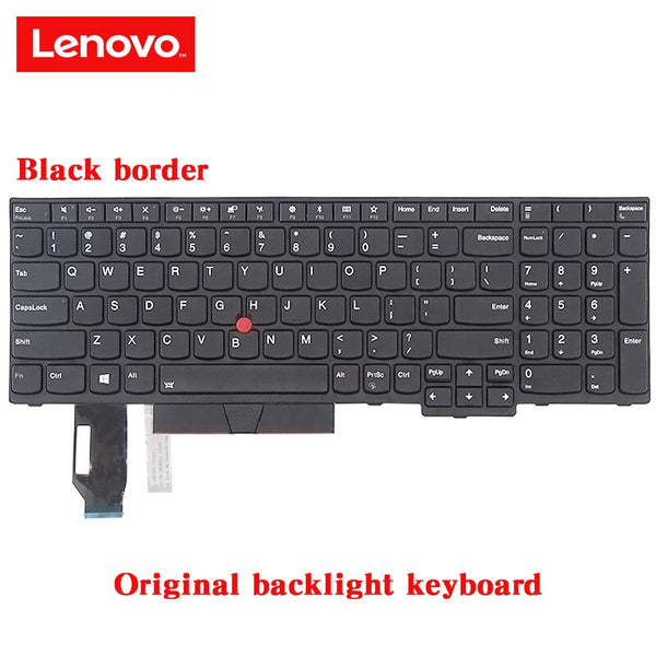 Lenovo ThinkPad E580 E585 E590 E595 T590 P53S L580 L590 P52 P72 P53 P73 Оригинальная клавиатура для ноутбука 01YP640 01N729 01YP560