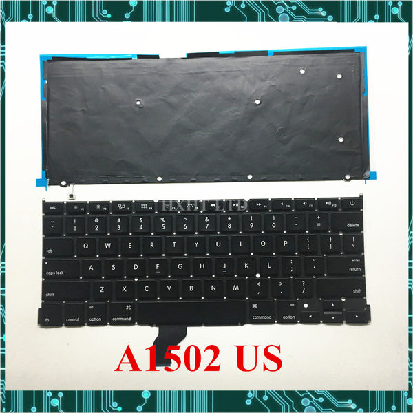 StoneTaskin NEW For Apple Macbook Pro Retina 13" A1502 keyboard with backlight US USA English layout ME864 ME865 ME866 2013-2015 year