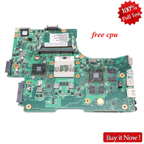 StoneTaskin V000218020 Laptop Motherboard For Toshiba Satellite L650 L655 MAIN BOARD 6050A2332301-MB-A02 HM55 DDR3 HD5650M Free CPU