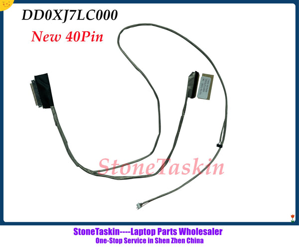 New LVDS Cable Wire For Asus S300 S300CA S400 S400CA S400C Display DD0XJ7LC020 14005-00740400 40 pin LCD Video Screen FLEX