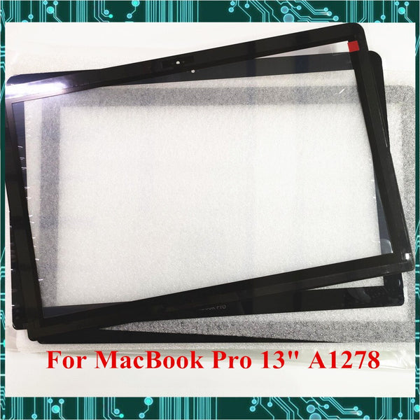 StoneTaskin New original For MacBook Pro 13 inches A1278 Front LCD glass Screen with Adhesive MB466 MC724 2009-2012 year