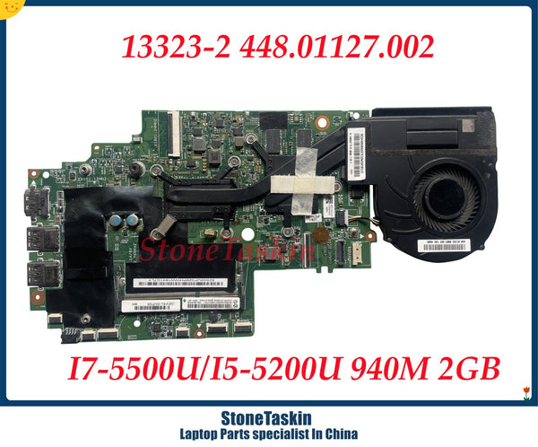 StoneTaskin 00UP329 00UP067 00HT860 para Lenovo Thinkpad S3 Yoga 14 placa base de computadora portátil I5-5200U I7-5500U 940M 2GB 448.01127.0021