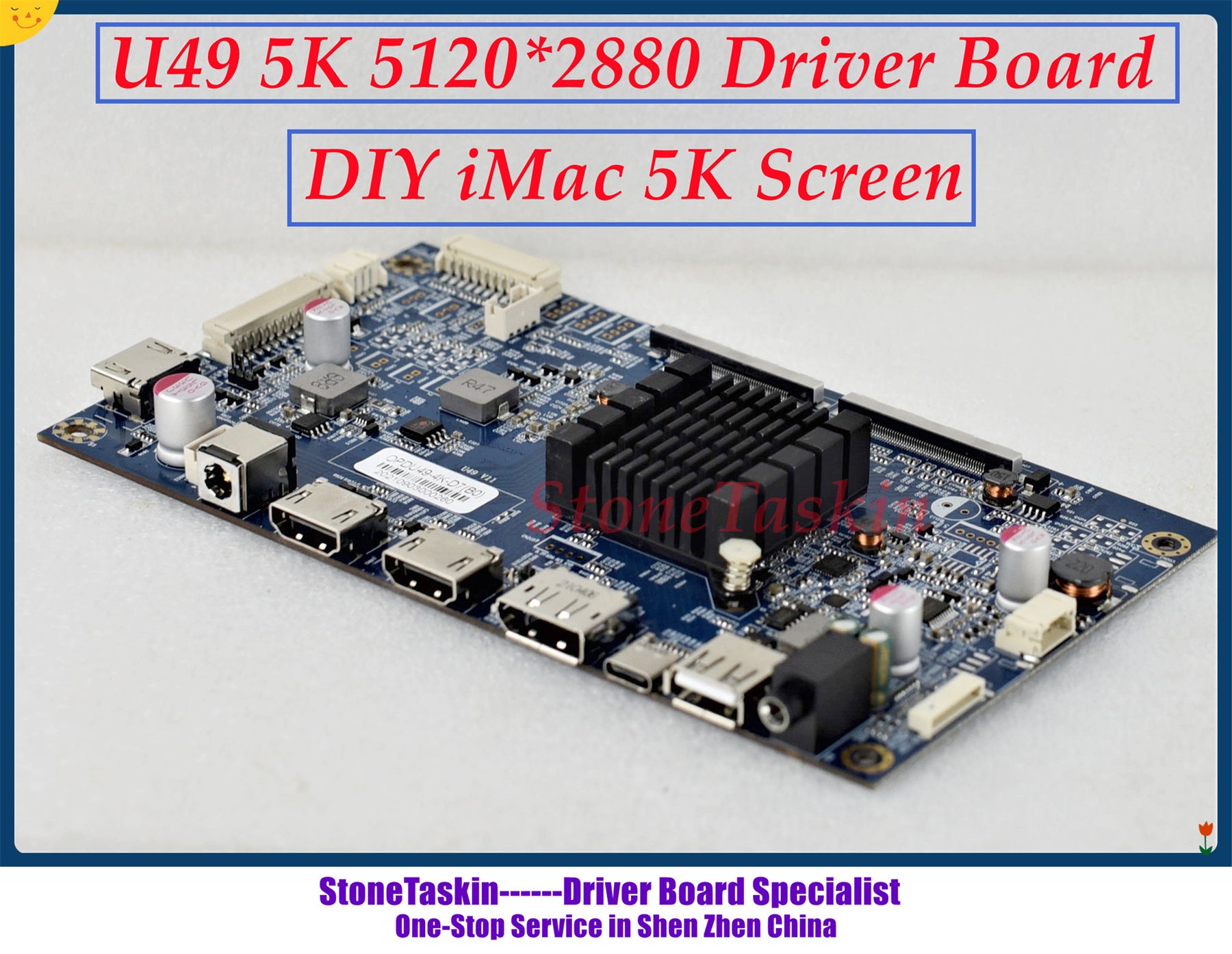5K EDP Controller Board For IMac A2115/A1419 27-Inch 5K Display – DP/HDMI Input – Replacement For LM270QQ1 LED Screen