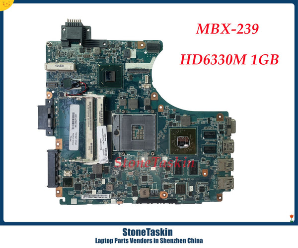 StoneTaskin A1818266B 1P-0112J01-8014 para Sony Vaio VPCCB placa base de computadora portátil MBX-239 HM65 PGA989 DDR3 HD6630M 1GB 100% probado