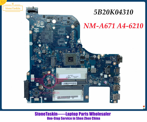 StoneTaskin CG70A NM-A671 для Lenovo G70-35 Материнская плата ноутбука Процессор A4-6210 AMD UAM FRU 5B20K04310 DDR3 100% тестирование 