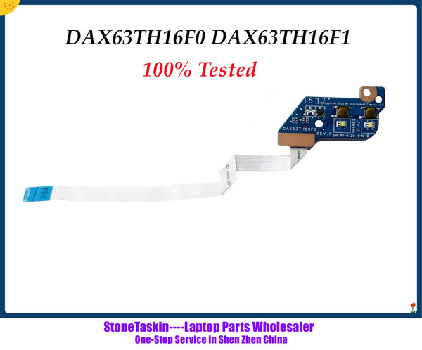 StoneTaskin  DAX63TH16F1 DAX63TH16F0 Compatible with HP ProBook 450 455 G3 mute WiFi function switch button Board 100% Tested