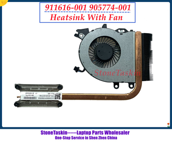 StoneTaskin High quality 911616-001 905774-001 For HP Probook 450 G4 470 G4 Laptop CPU Heatsink with FAN radiator Tested