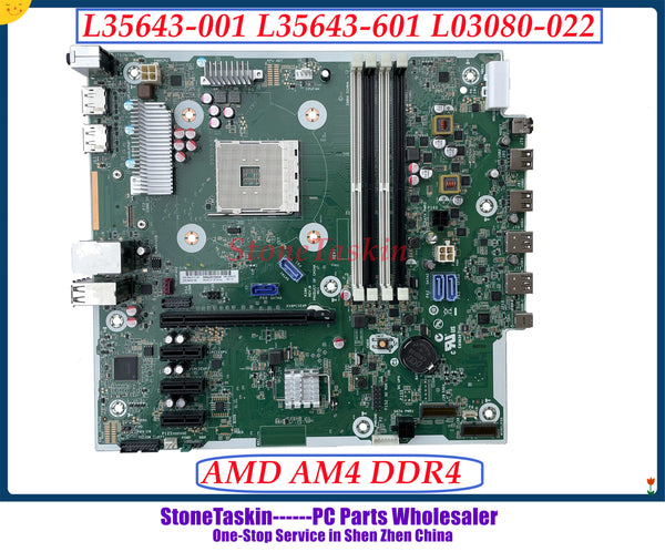 StoneTaskin High quality L35643-001 L35643-601 L03080-002 For HP Prodesk 705 G4 MT Motherboard AMD SOCKET AM4 DDR4 Mainboard