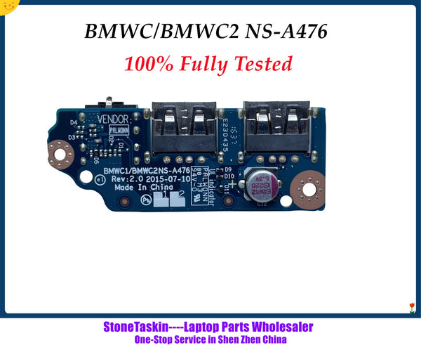 StoneTaskin новый оригинальный для Lenovo Ideapad 300-15 300-14IBR 300-15IBR ноутбук USB аудио плата BMWC/BMWC2 NS-A476 100% тестирование