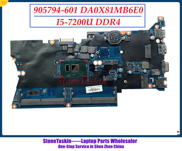StoneTaskin Original 905794-601 DA0X81MB6E0 para HP Probook 430 G4 440 G4 placa base de computadora portátil MB SR342 I5-7200U DDR4 100% probado 