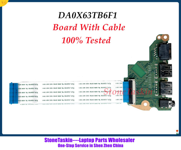 StoneTaskin StoneTaskin оригинальный DA0X63TB6F1 для HP Probook 450 G3 Audio LAN USB плата DA0X63TB6F0 дочерняя плата 00% протестировано 