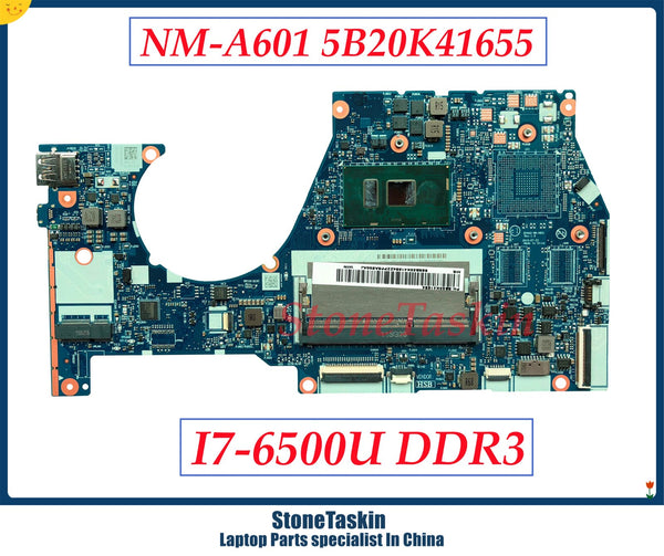 StoneTaskin reacondicionado 5B20K41655 para Lenovo YOGA 700-14ISK YOGA700-14ISK placa base de computadora portátil BYG43 NM-A601 DDR3 100% probado