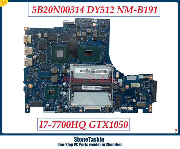 StoneTaskin Refurbished NM-B191 For Lenovo Legion Y520-15IKBN Motherboard 5B20N00314 5B20N00280 I7-7700HQ I5 GTX1050 2GB/4GB