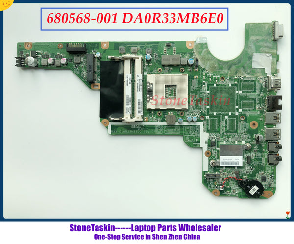 StoneTaskin calidad 680568-001 680568-501 para HP Pavilion G4 G6-2000 G7-2000 placa base de computadora portátil DA0R33MB6E0 MB HM76 DDR3 probado 