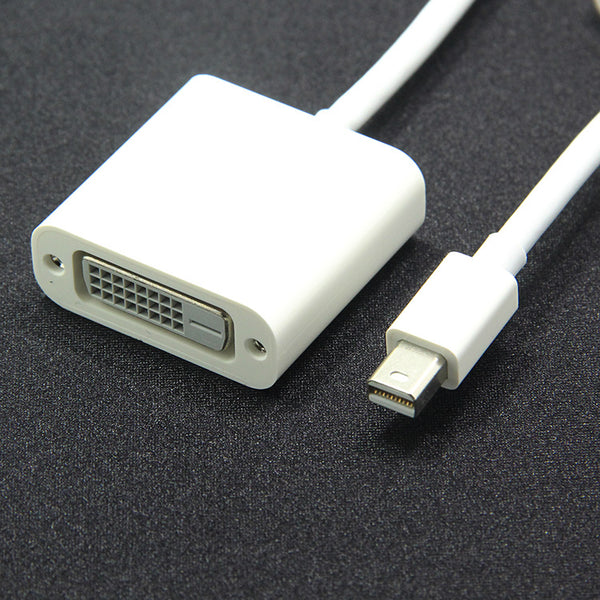 原装迷你DP雷电转DVI视频转换线适用于迷你mac macbook外接显示器