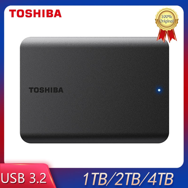 Toshiba Canvio Basics portable hard drive 4TB 2TB 1TB USB 3.2 Gen1 nterface HDD Mobile Hard Drive For Laptop PC
