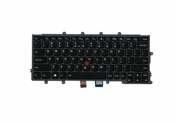 StoneTaskin Lenovo ThinkPad X240 X250 Keyboard US International Black Backlit 04X0207 Original and brand new
